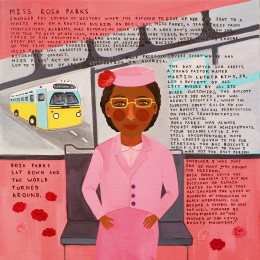 Rosa Parks On Bus, 2009